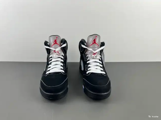 Rep TBK 5 Air Reimagined Metallic HF3975-001 Black Jordan 0615